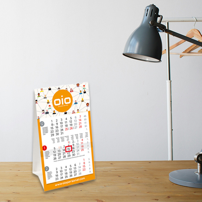 Tischkalender Table 3M Avantgarde Euro West